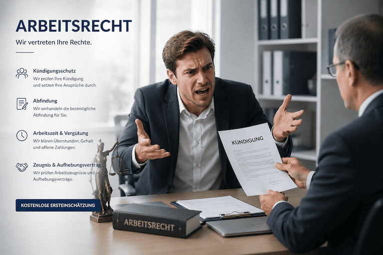 Arbeitsrechtliche Beratung – Kündigung und Arbeitnehmerrechte